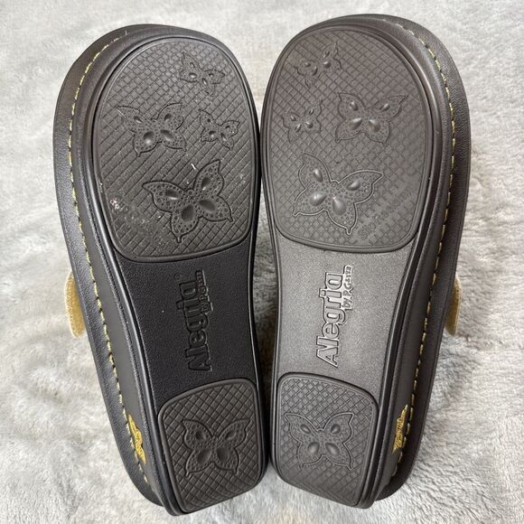 Alegria CARINA Cream Patent Leather Toe Wedge Sandals EU Sz 37 US 7-7.5 CAR-7705 - Picture 7 of 8